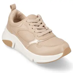 MODARE - Zapatilla Casual de Mujer Beige