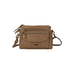 AZALEIA - Cartera Mujer Elia Cross Café