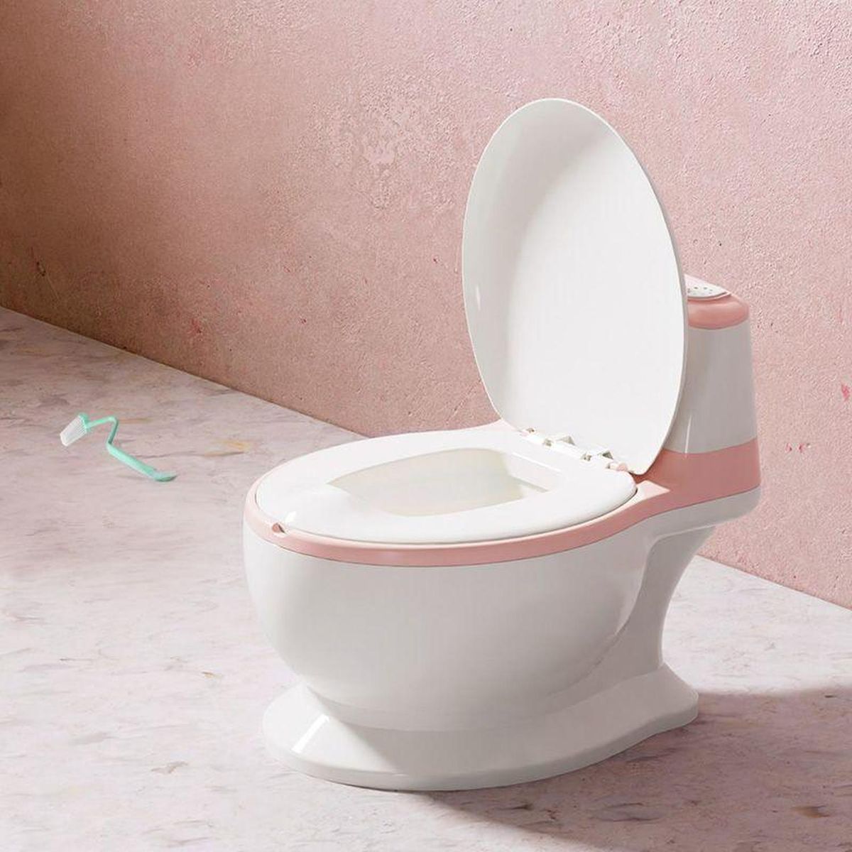 JAGIMA - Pelela Bacinica Inodoro Infantil Bañito Entrenador Seguro - Rosa - Talla Única