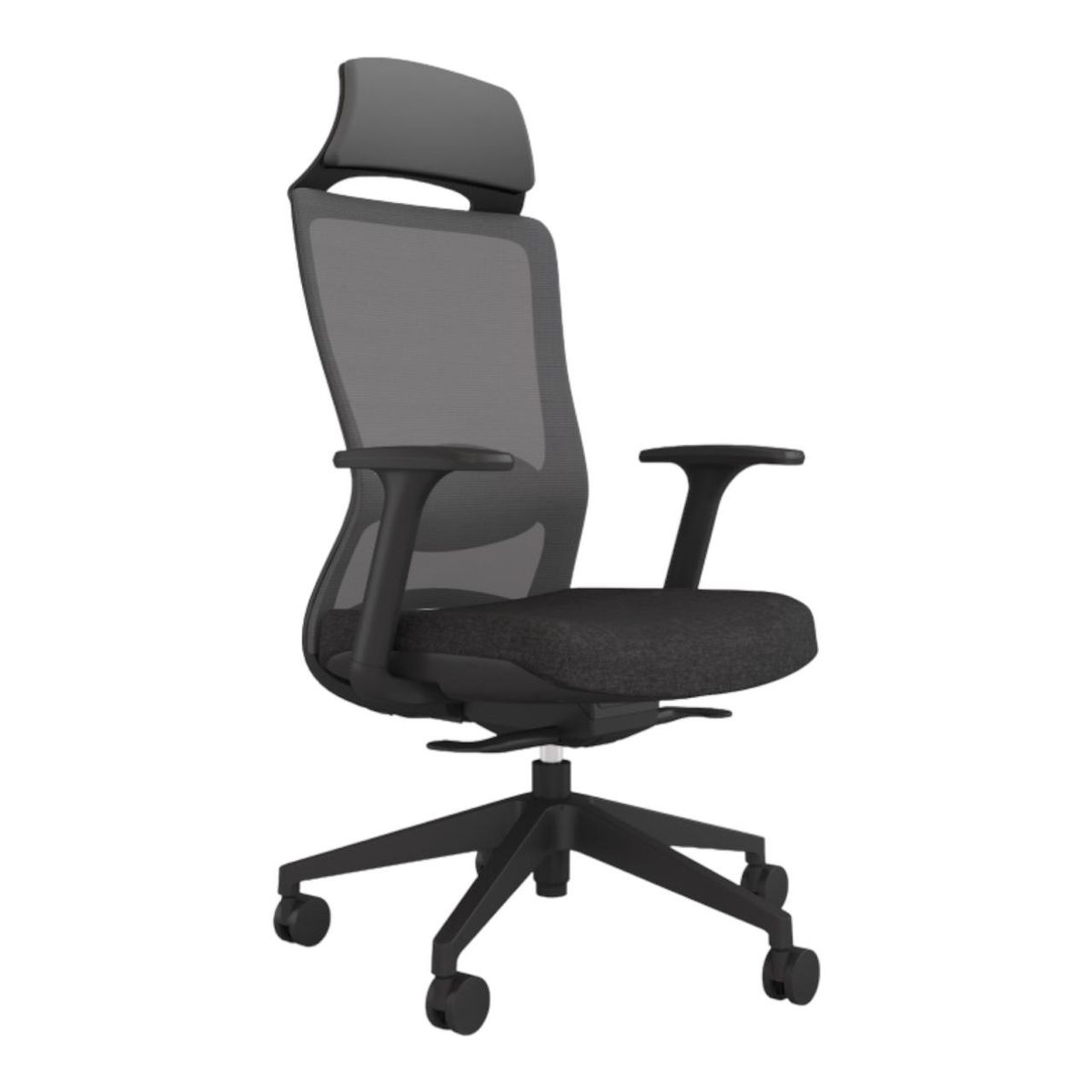 TENDENCIA HOME - Silla de escritorio ergonómica S2 color negro