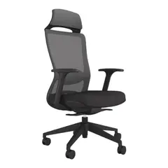 TENDENCIA HOME - Silla de escritorio ergonómica S2 color negro