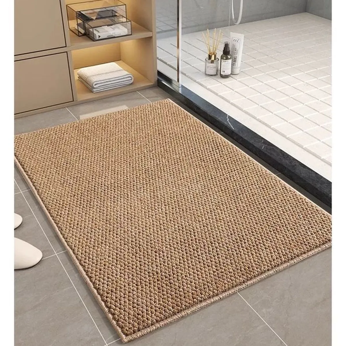GENERICO - Alfombra Estilo Yute Tejida Para Living Resistente Mascotas 60x180