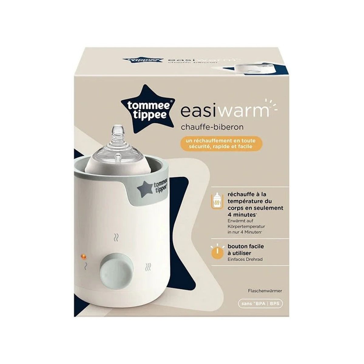 TOMMEE TIPPEE - CALIENTA MAMADERAS ELECTRICO EASIWARM BLANCO