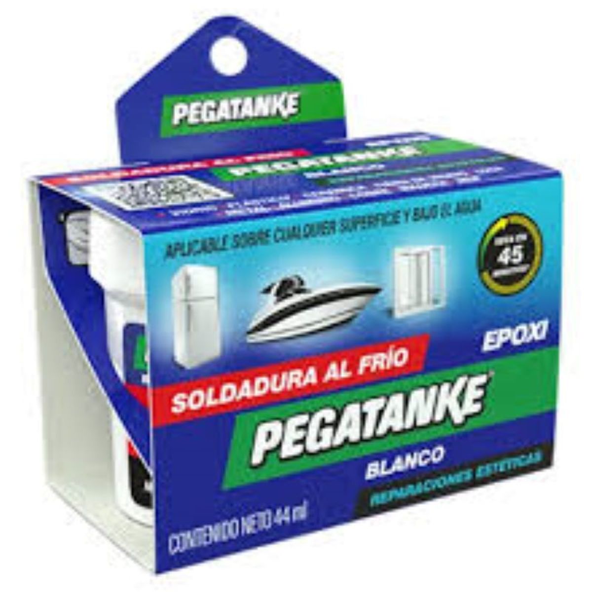 PEGATANKE - Pegatanke Soldadura Epoxica Color Blanco Blanco