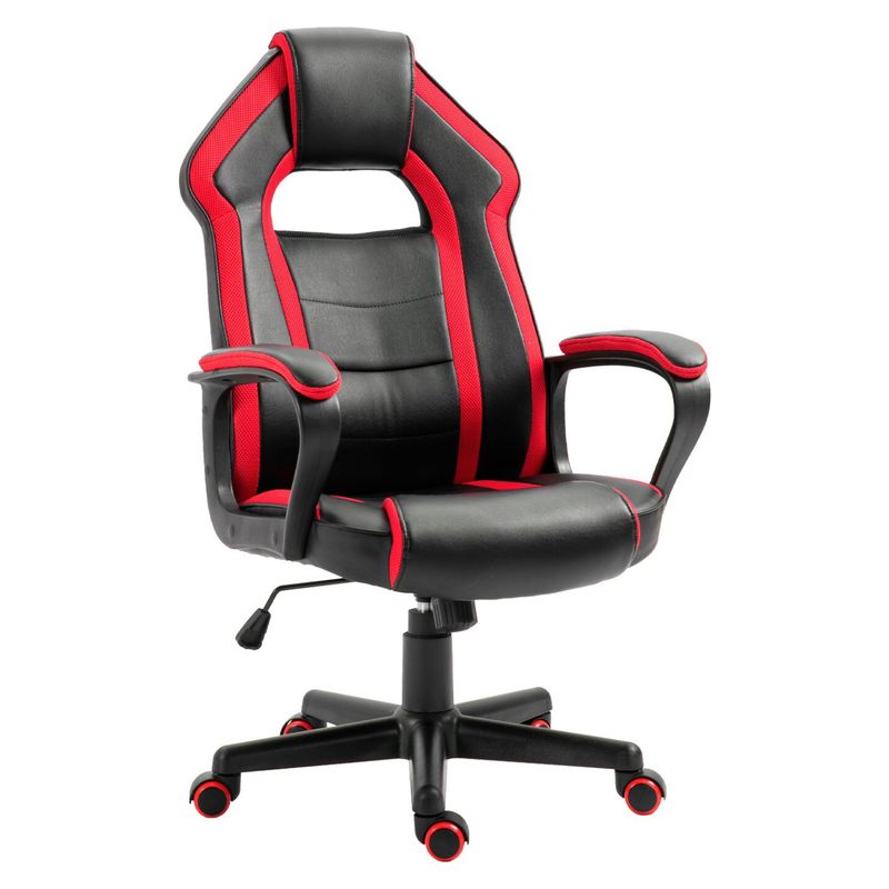 NOVAHUS - Silla Gamer Revolution Game Altura Ajustable Rojo
