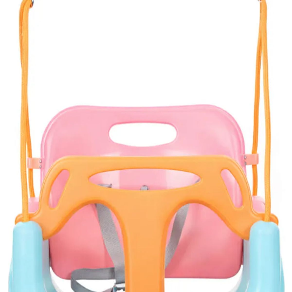 GENERICO - Columpio Silla Asiento 3 En 1 Ajustable Para Bebé Y Niños Rosa