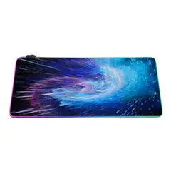 GENERICO - Alfombrilla de ratón grande para juegos de 35,4x15,8 pulgadas Galaxy Blue