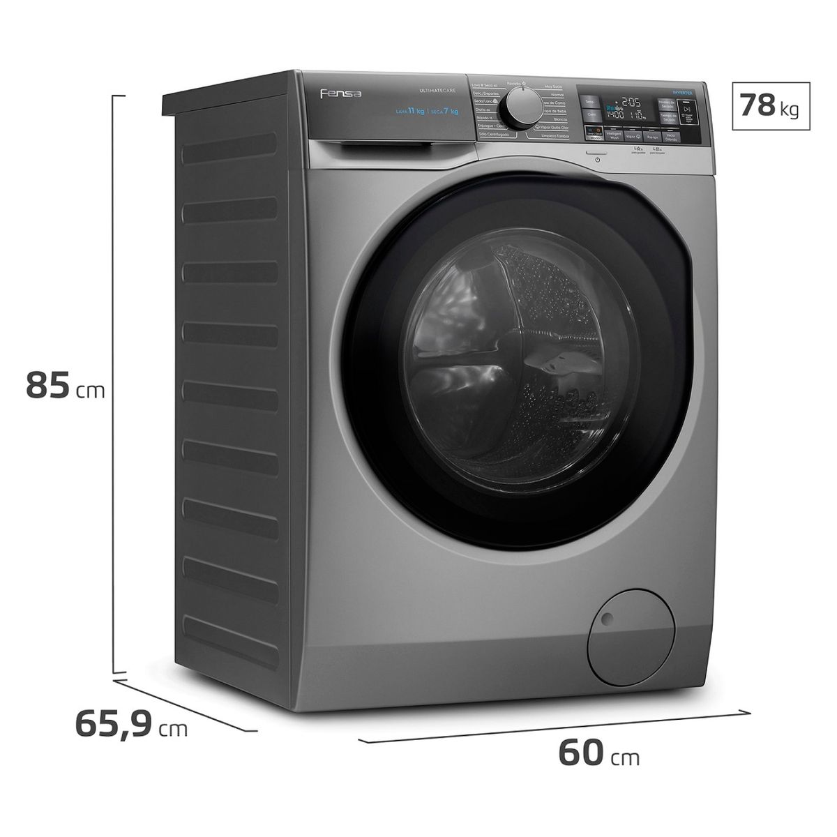 FENSA - Lavadora-Secadora 11 Kg/7 Kg Inverter Ultimate 11Wd Fensa