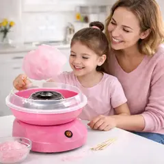 MOVI - Máquina para Hacer Algodón Dulce Casera Algodonera para Hogar Diversión Garantizada En Casa