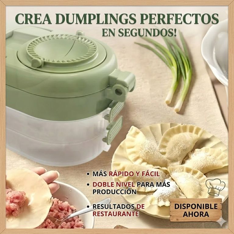 GENERICO Máquina para hacer dumplings empanadillas asiáticas