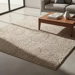 GENERICO - Alfombra Grande 2x2.4m Moderna Peluda Suave Sala De Estar