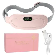 GENERICO - Masajeador Menstruales Guatero Alivio Cólicos Calentador Usb ROSA