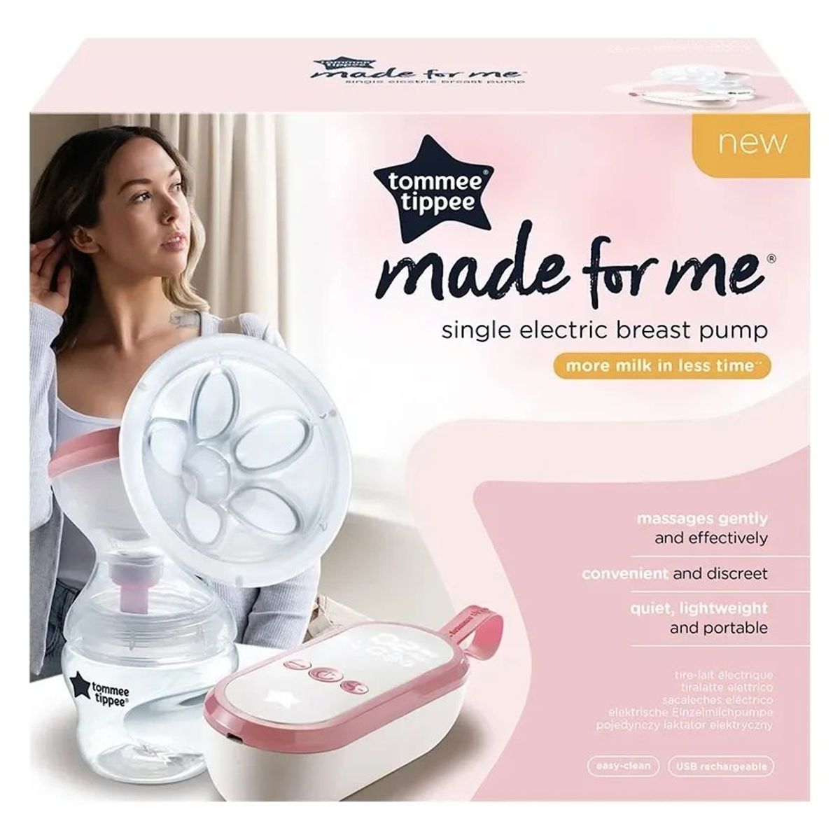 TOMMEE TIPPEE - EXTRACTOR DE LECHE ELÉCTRICO SIMPLE MADE FOR ME