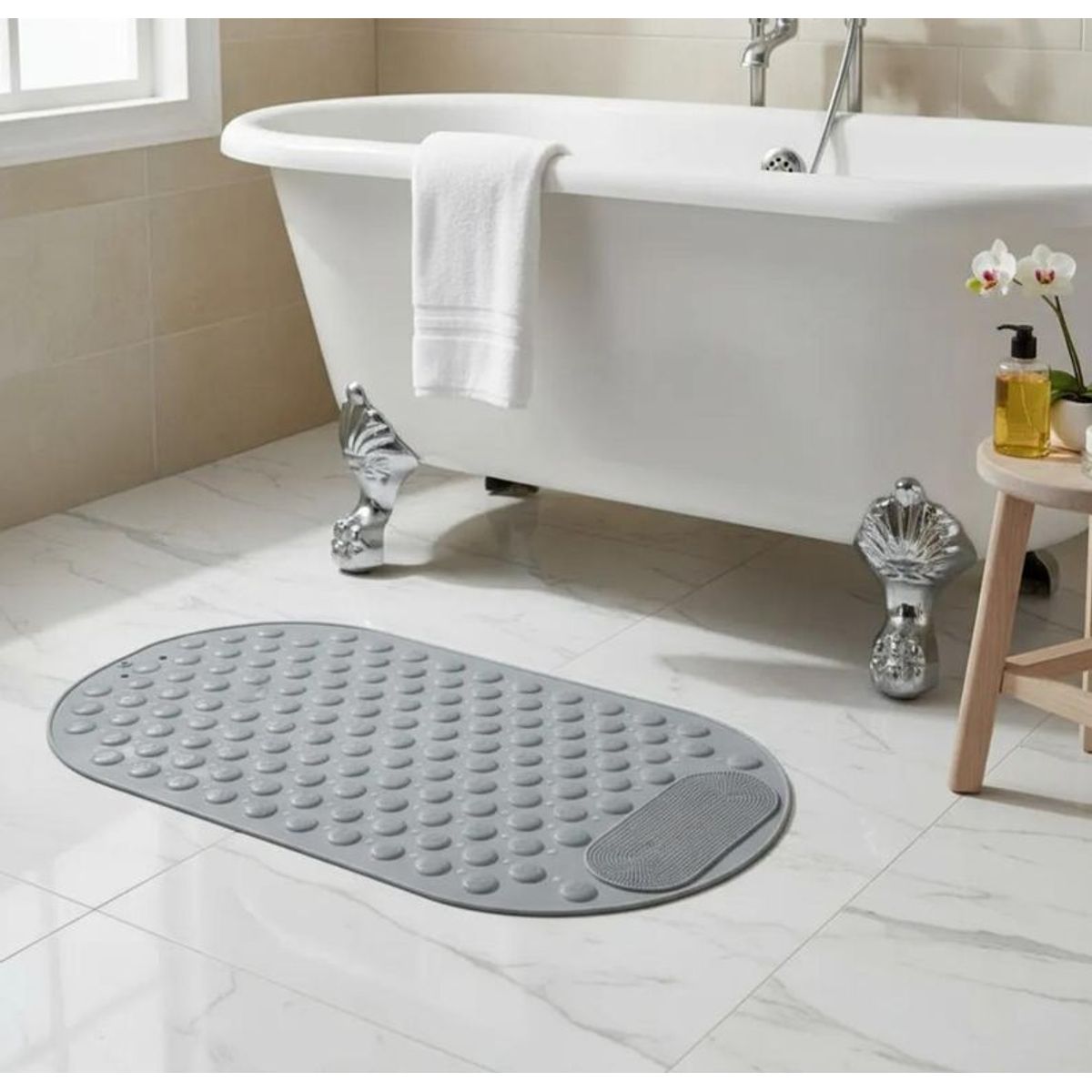 GENERICO - Alfombra Antideslizante Para Baño 40 cm x 70 cm