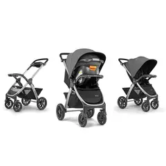 CHICCO - Coche Travel System Camden Gris Plateado