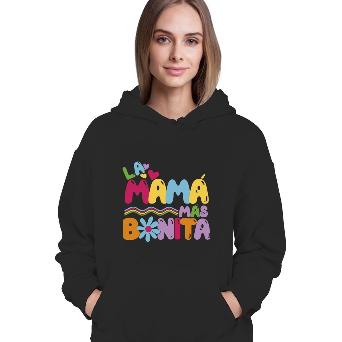 MARITEX - Poleron Sudadera para  Mujer La Mamá Mas Bonita