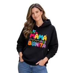 MARITEX - Poleron Sudadera para Mujer La Mamá Mas Bonita