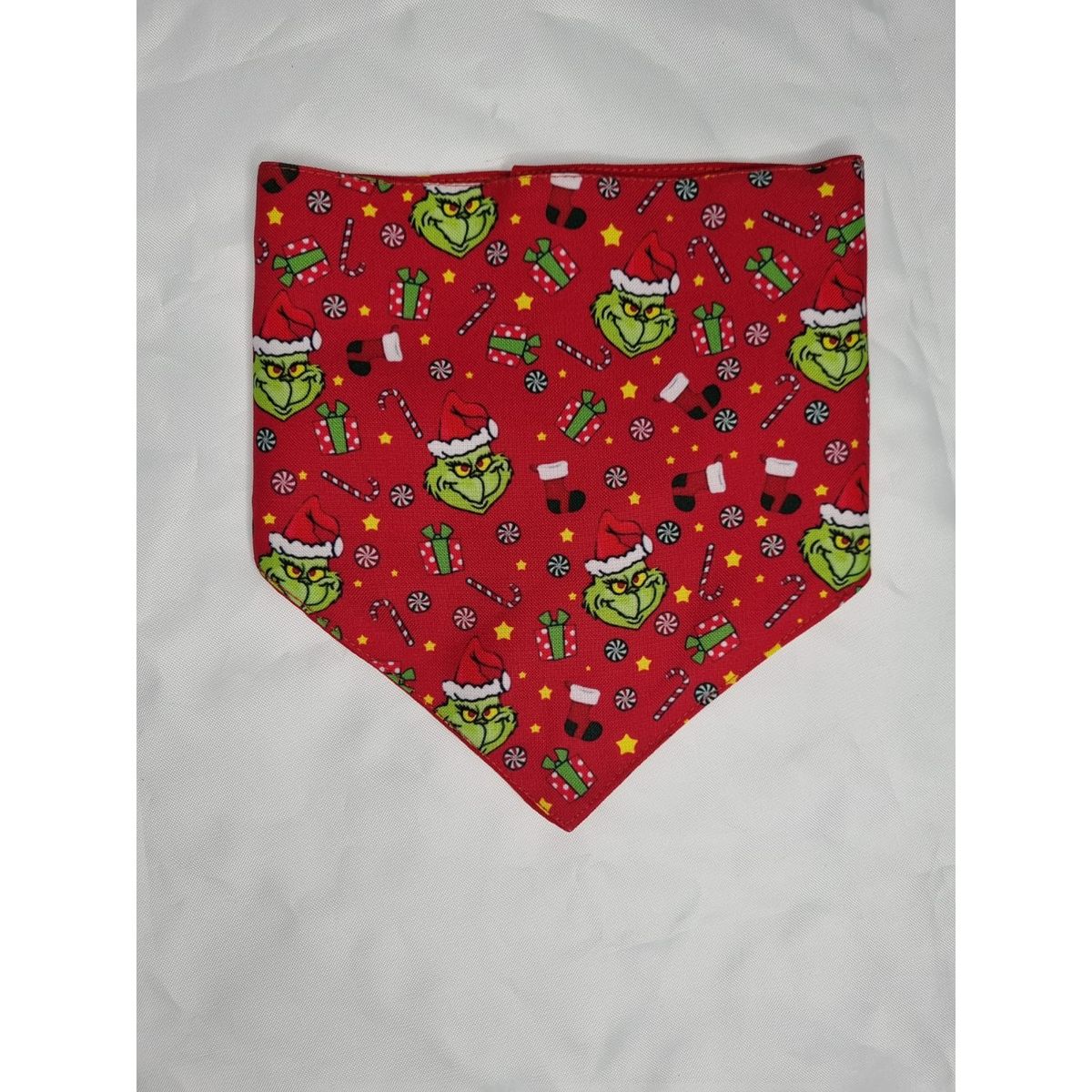 EL MUNDO DE EMMA - Bandana mascota navidad grinch talla S
