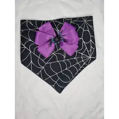 EL MUNDO DE EMMA - Bandana mascota halloween araña talla L