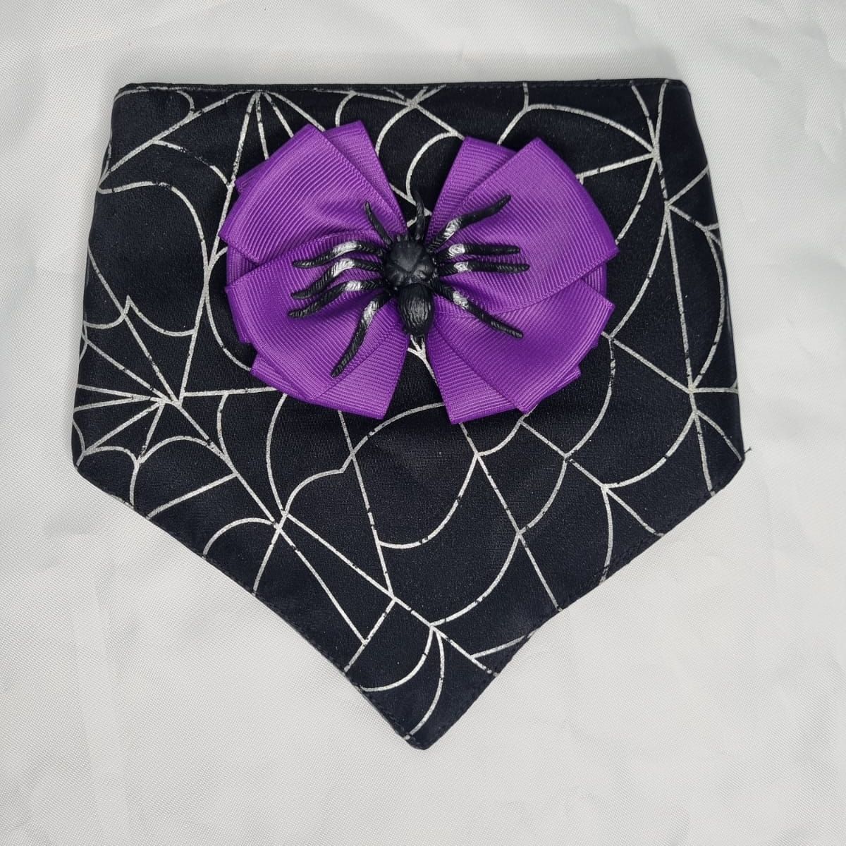 EL MUNDO DE EMMA - Bandana mascota halloween araña talla S