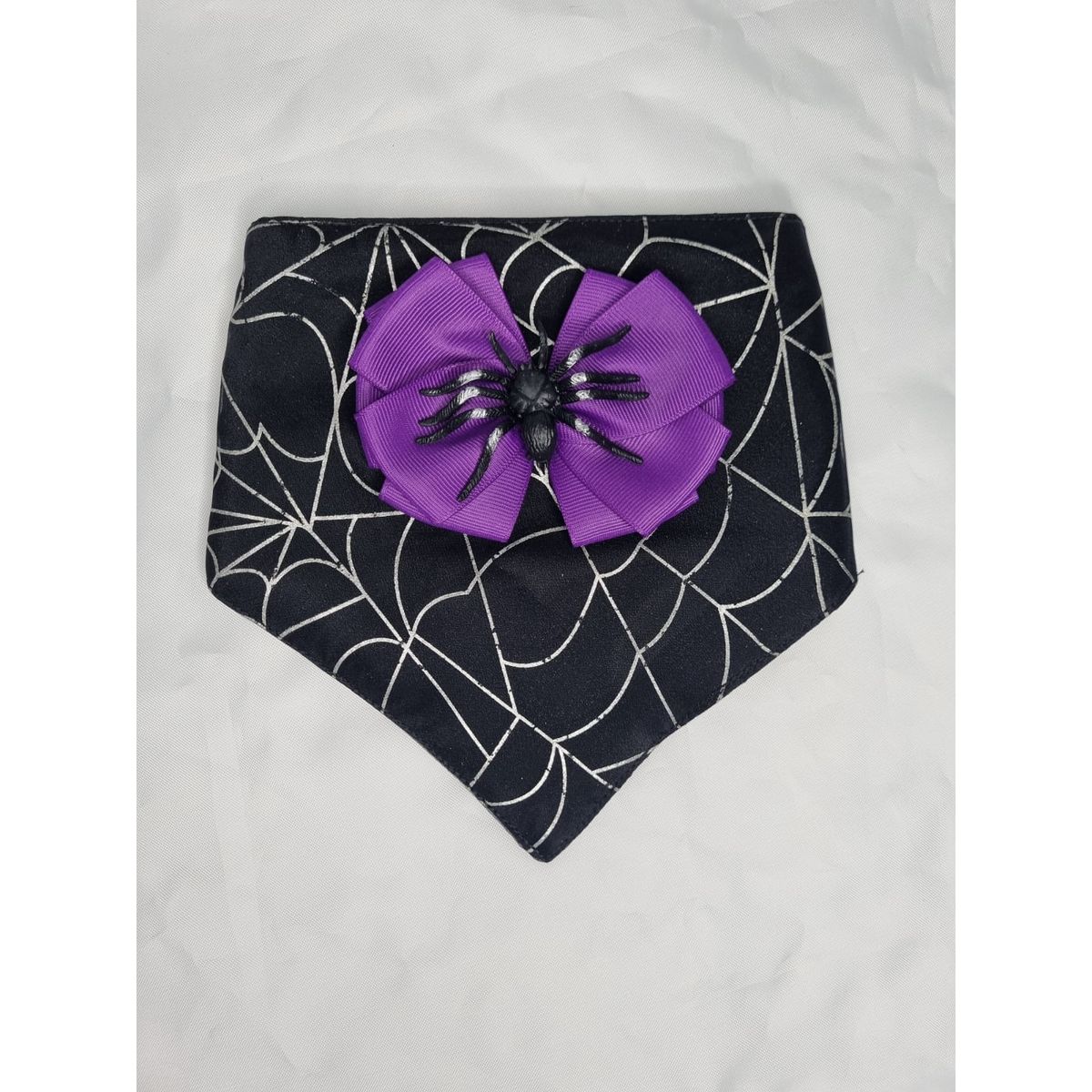 EL MUNDO DE EMMA - Bandana mascota halloween araña talla S