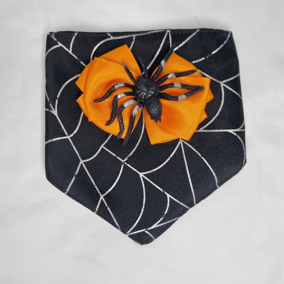 EL MUNDO DE EMMA - Bandana mascota halloween araña talla XXS