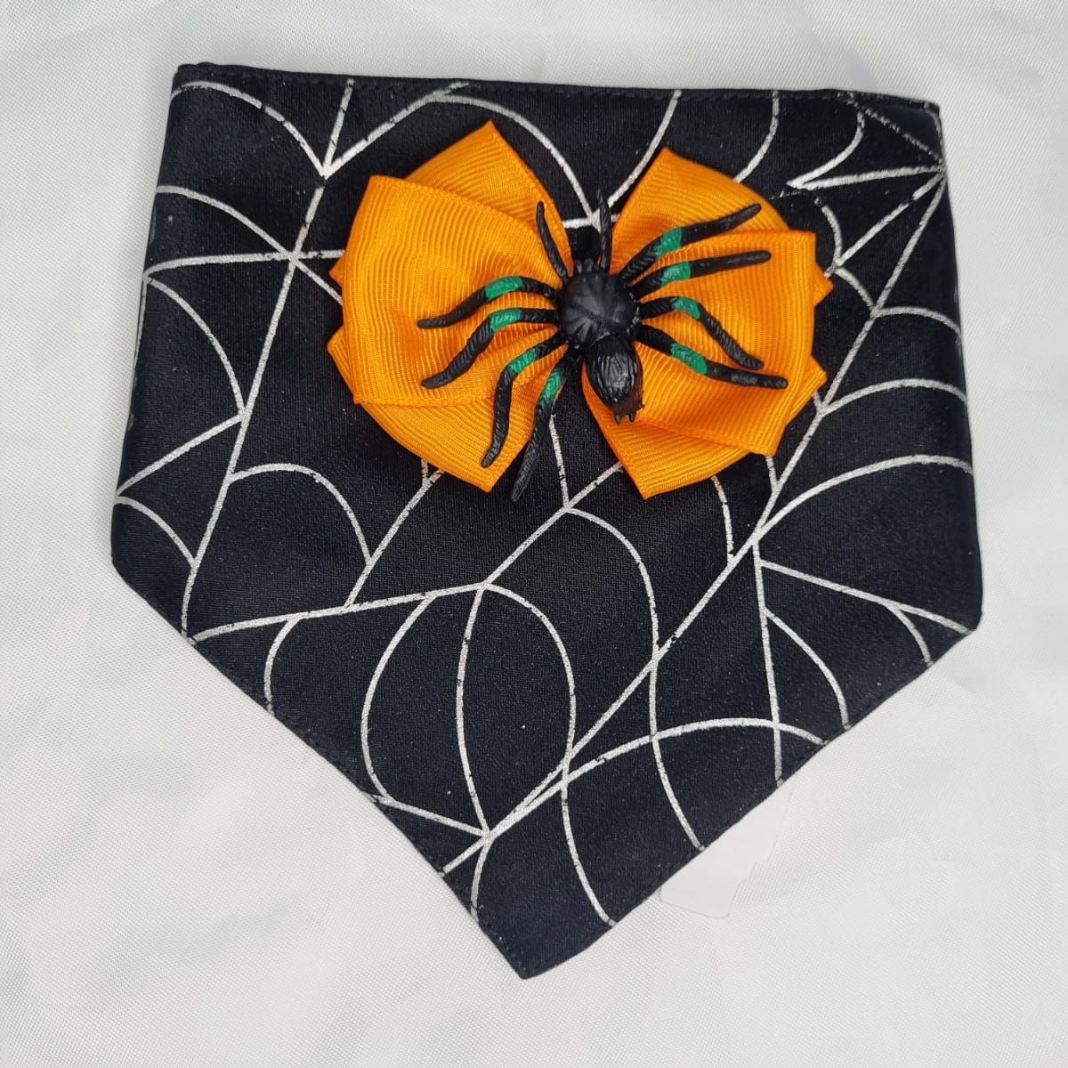 EL MUNDO DE EMMA - Bandana mascota halloween araña talla XS
