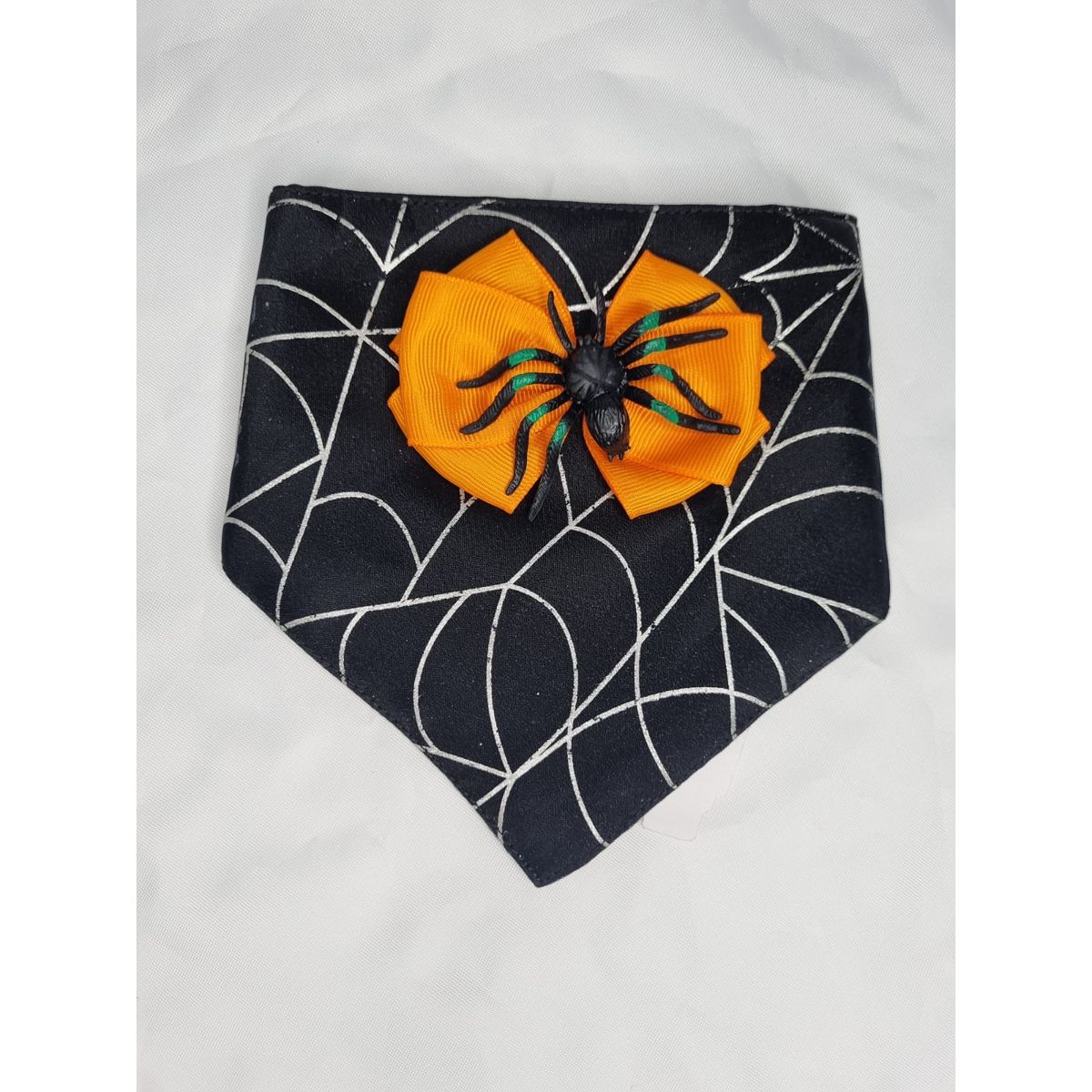 EL MUNDO DE EMMA - Bandana mascota halloween araña talla XS
