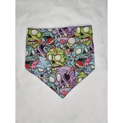 EL MUNDO DE EMMA - Bandana mascota halloween zombies talla L