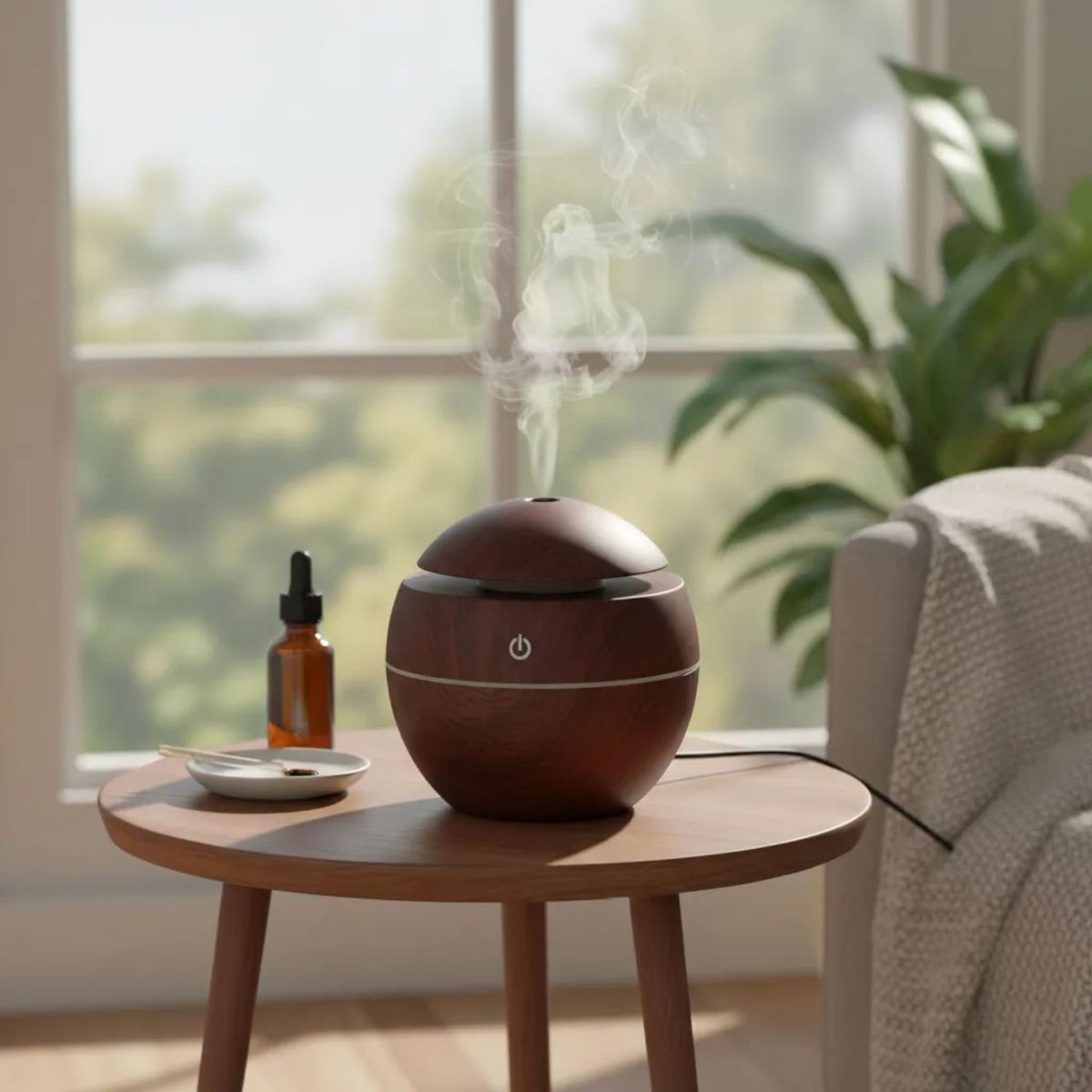 GENERICO - Pack 2 Humidificador Aromatizador Led Usb 12 Esencias