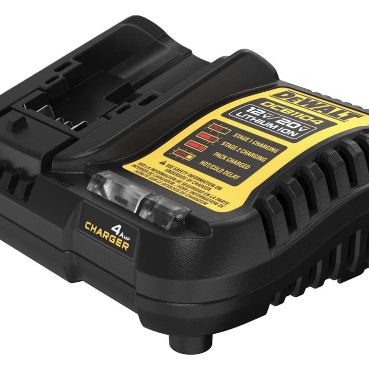 DEWALT - Cargador 4 Amps 20v-60v Flexvolt Dewalt Dcb1104-b2