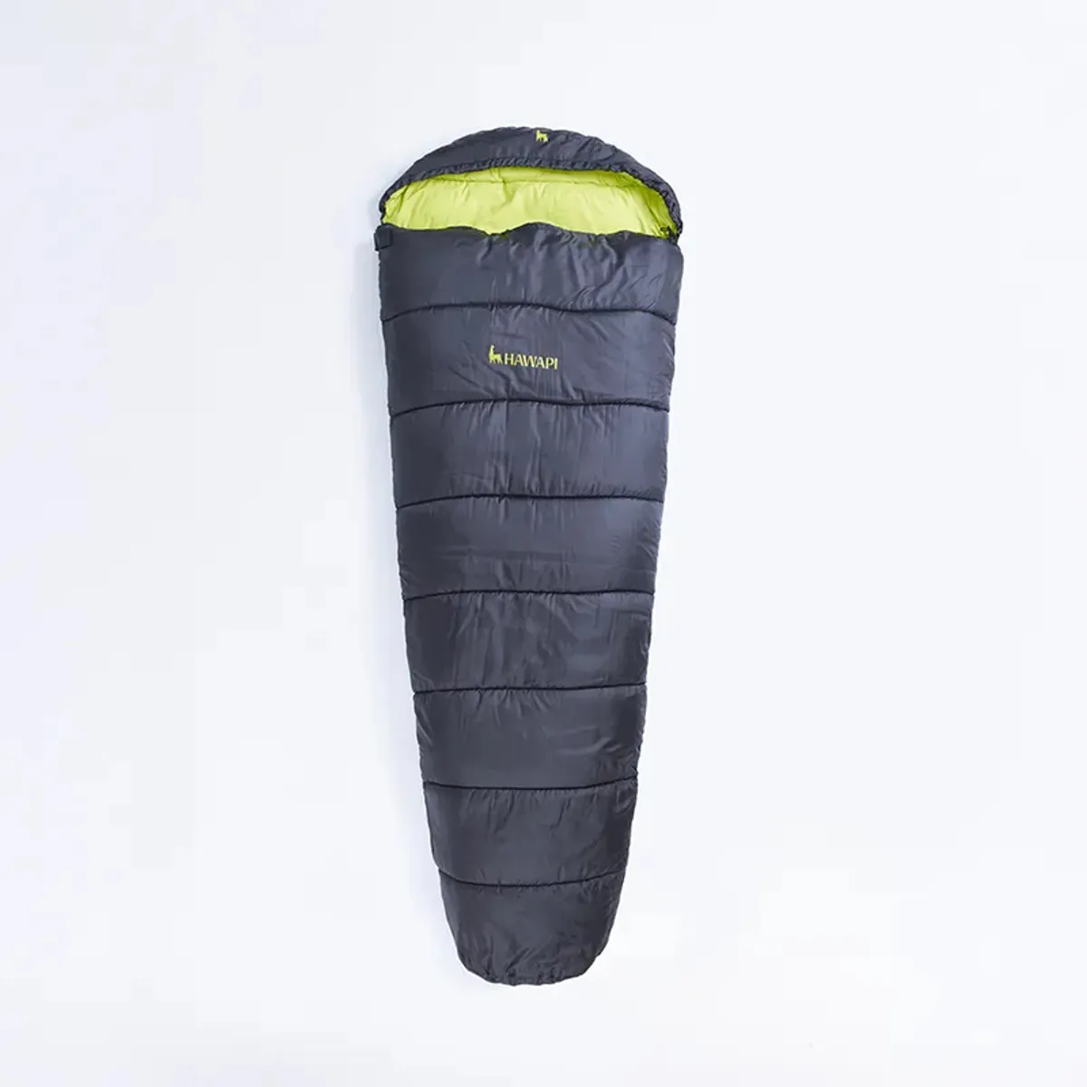 GENERICO - Saco de Dormir Qiwa Color Negro y Verde