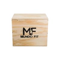 Cajón Pliométrico Mundofit 40x36 Ejercicios Crossfit Gym