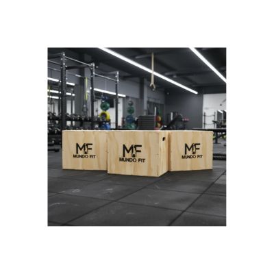 Imagen 2 del producto Cajón Pliométrico Mundofit 40x36 Ejercicios Crossfit Gym