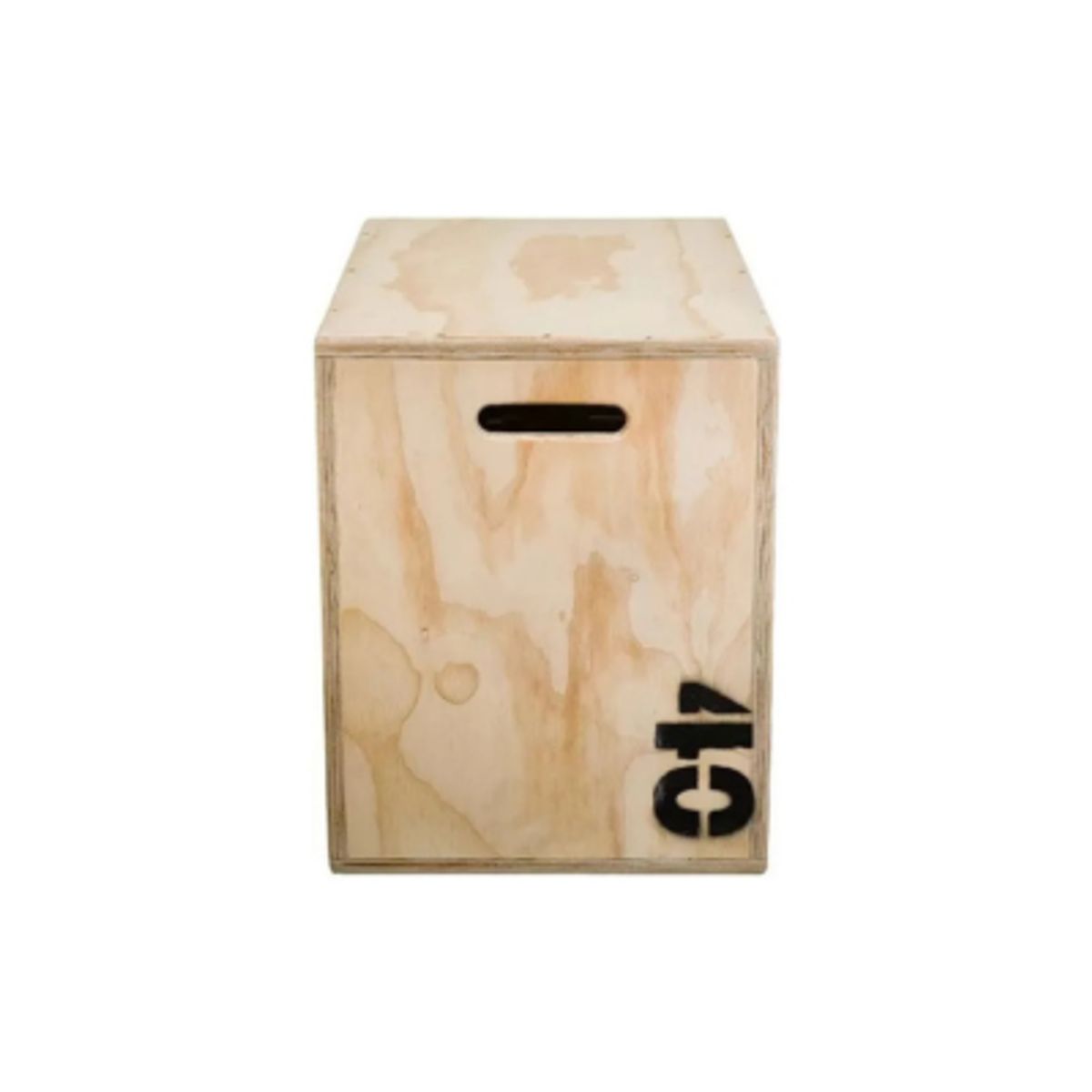 GENERICO - Cajón Pliométrico Mundofit 60x50 Ejercicios Crossfit Gym