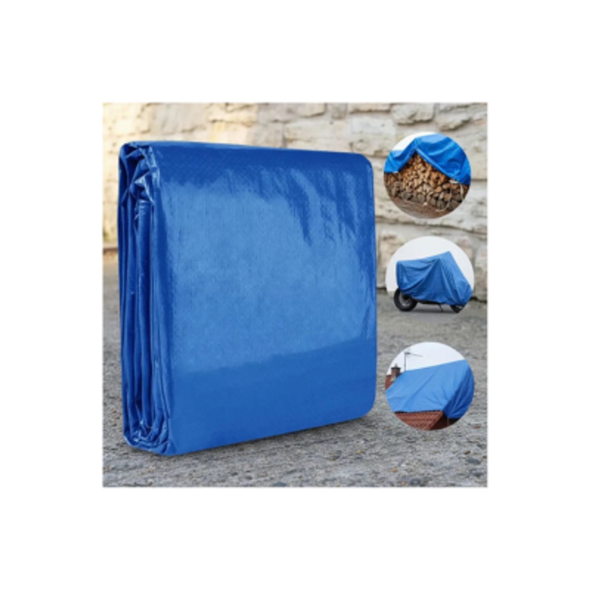 Lona Impermeable 3x4 Metros Con Ojetillos Multiuso, marca GENERICO - Foto Principal
