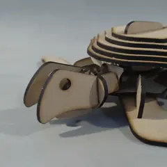 GENERICO - Tortuga Puzzle 3d en MDF