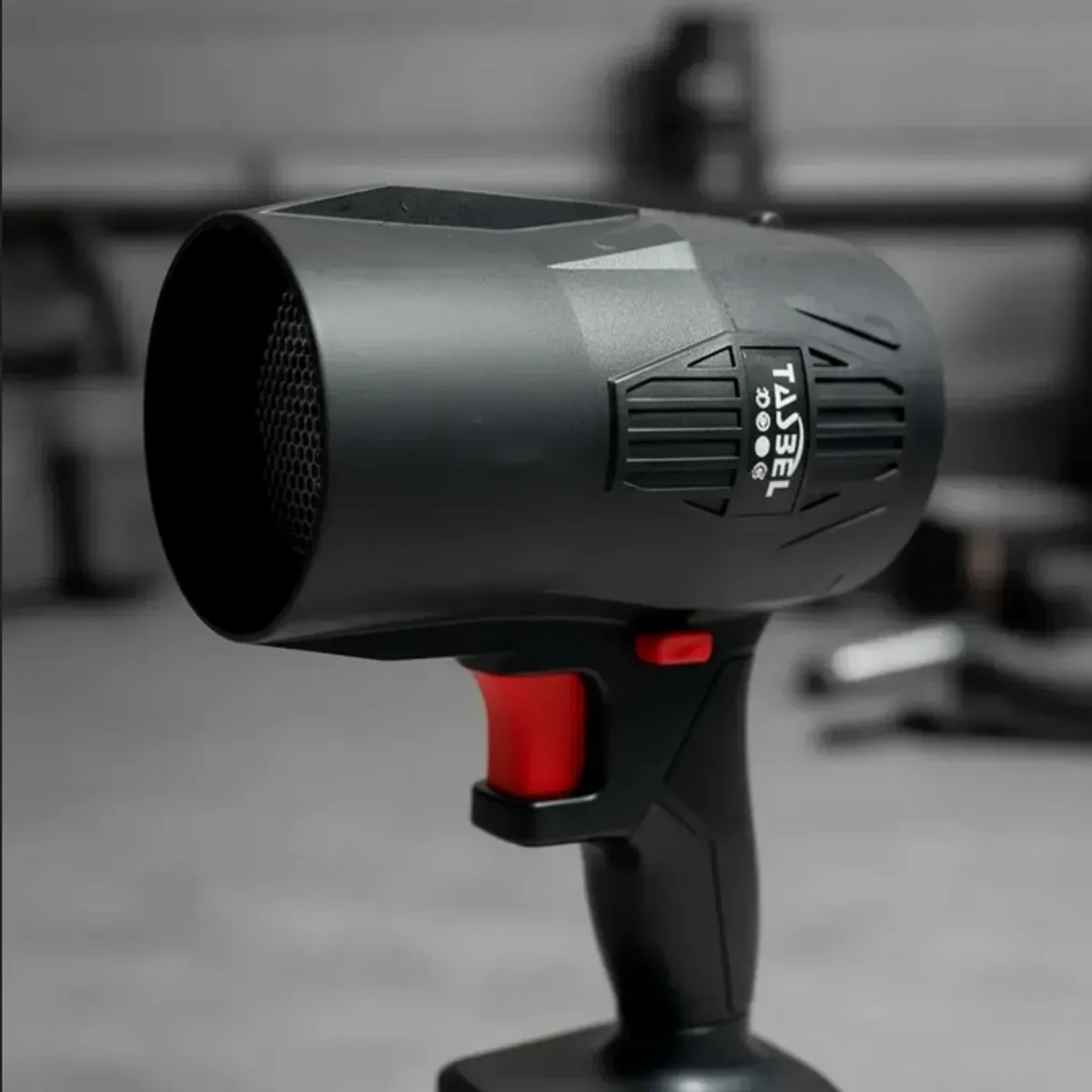 GENERICO - Soplador De Hojas Inalámbrico Tasbel + 2 Baterías + Maletin Negro