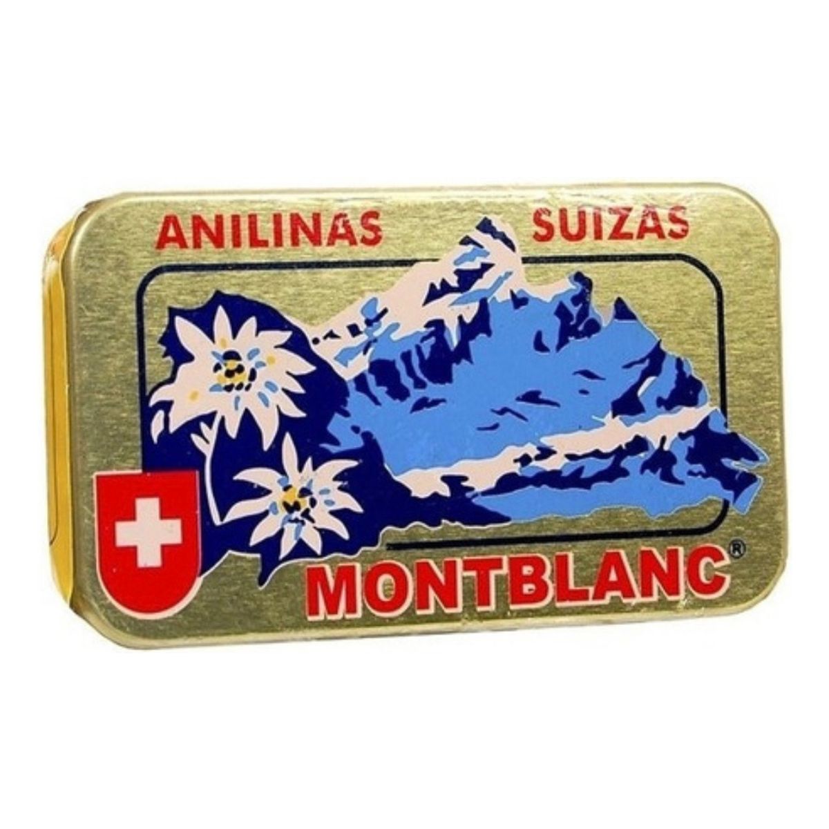 ANILINAS MONTBLANC - Anilinas Montblanc® Cajita Dorada Color 21. Verde Oscuro