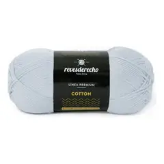 REVESDERECHO - Hilo Algodón Celeste Pálido 100g 250m Súper Fino