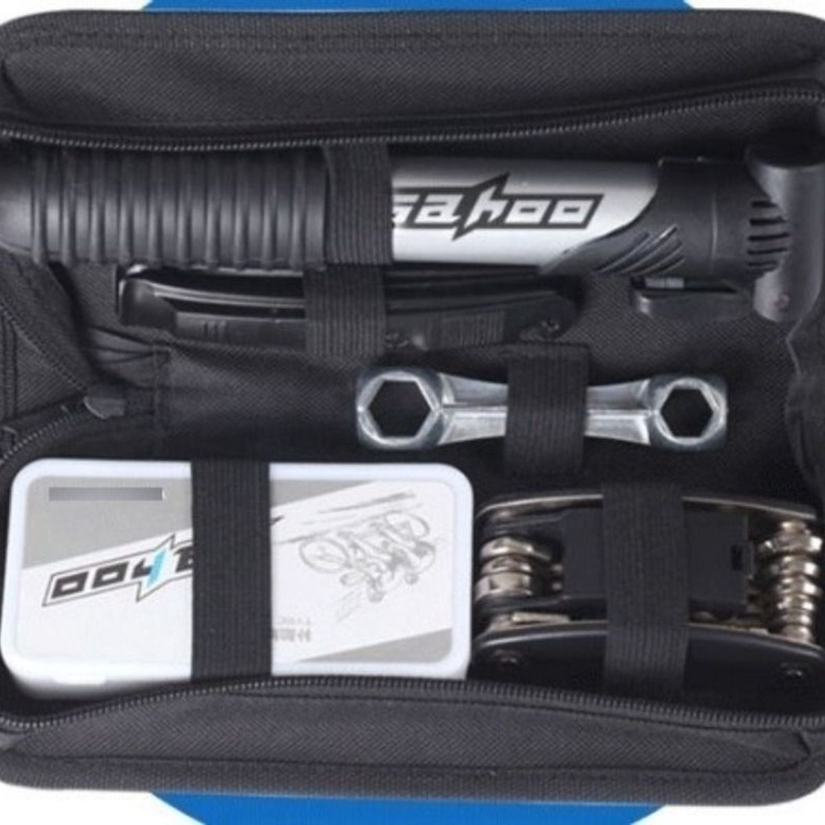 GENERICO - Kit Herramientas Bicicletas Con Bombin Y Accesorios