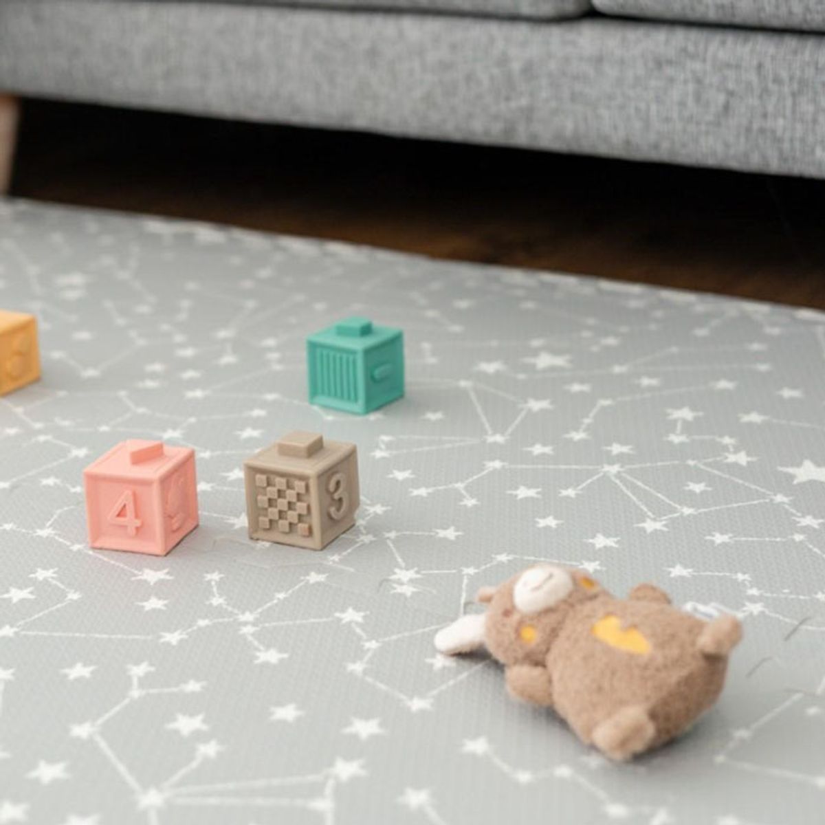 BRIC - Alfombra Infantil Playmat Bebe Cosmos 180 X 120 Cm