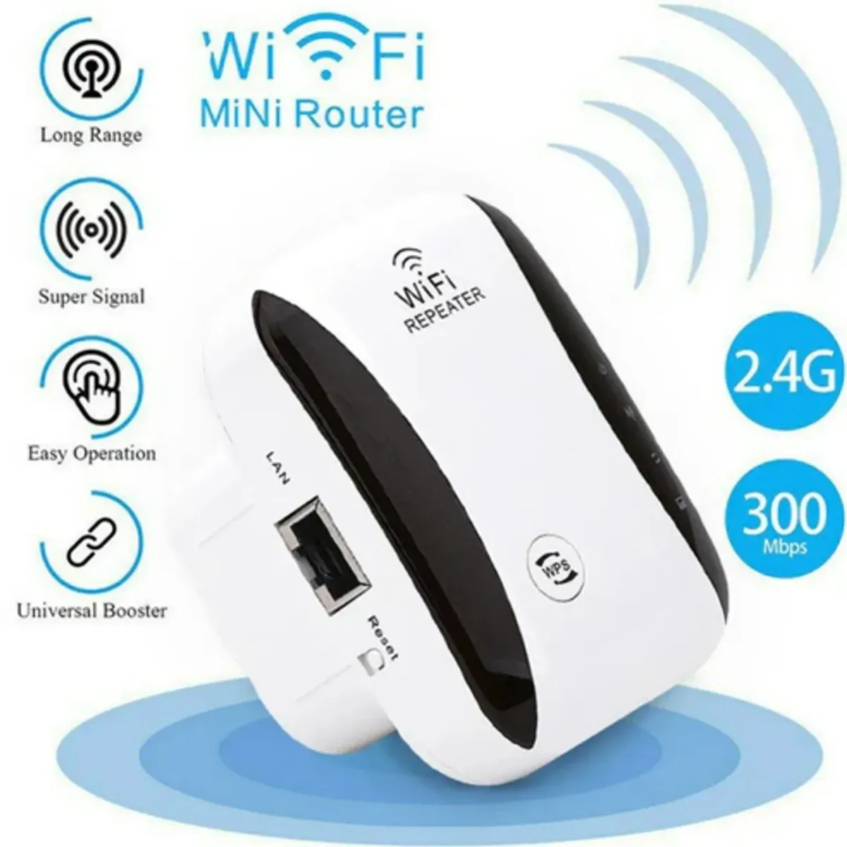 MOVI - Amplificador Wifi  Internet Full en Toda tu Casa