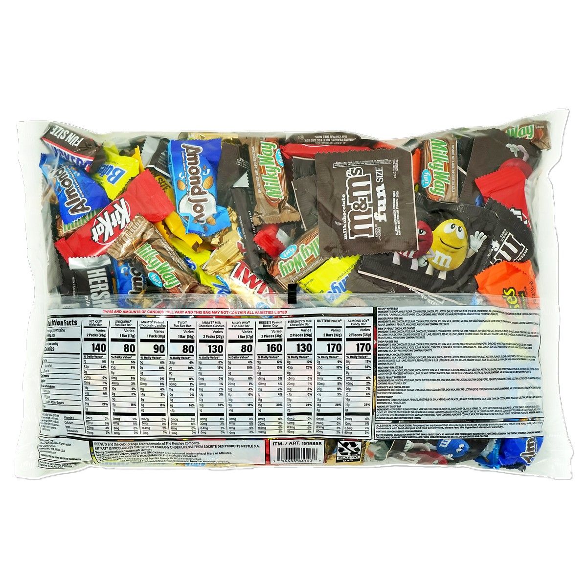 KIRKLAND - Chocolates Surtidos Bolsa Kirkland 2,55 kg