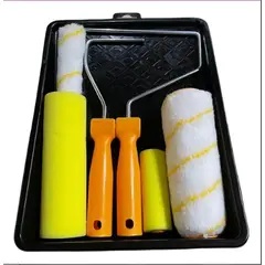 GENERICO - Set De Juego De Rodillos Para Pintar Rodillos + Bandeja