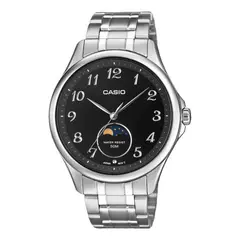CASIO - Reloj Análogo MTP-M110D-1AV Moonphase Acero