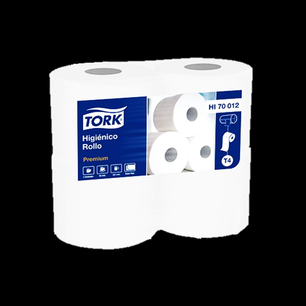 TORK - Papel Higienico Tork DH Rollo 30 M Paq 4 Unid