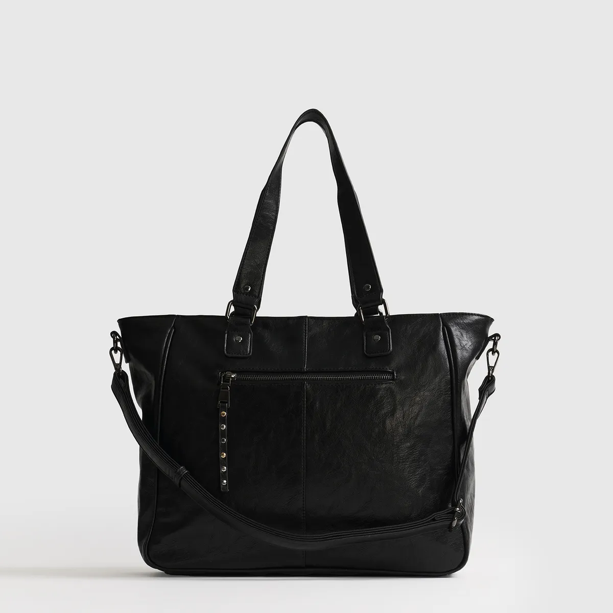 LOUNGE - Bolso Bolsillos Frontales Tachas Street LOUNGE