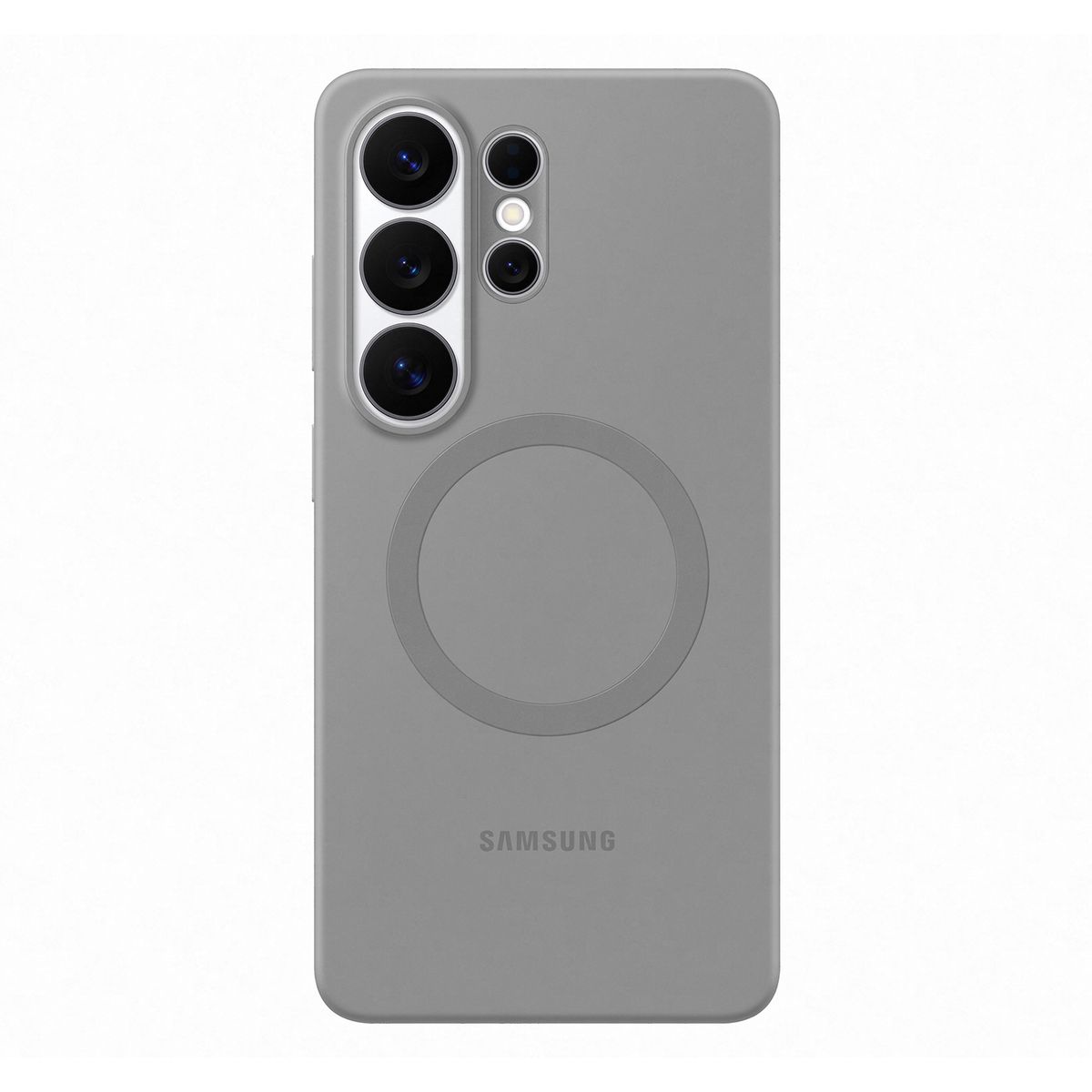 SAMSUNG - Carcasa magnética de silicona Galaxy S26 Ultra Gris