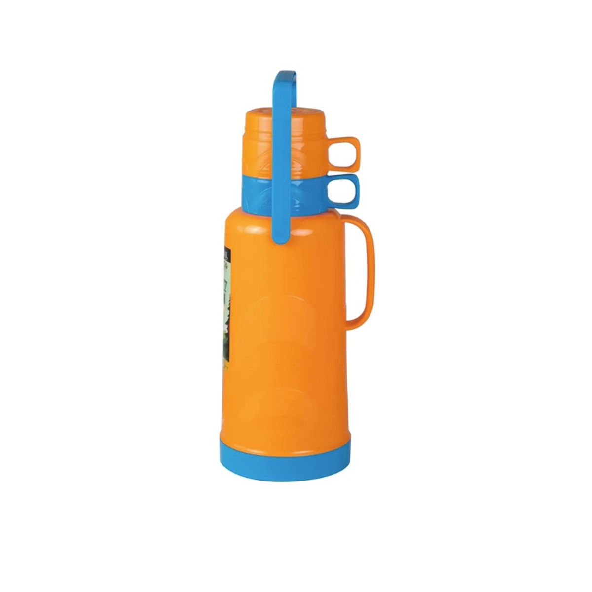 DORAL - TERMO OUTDOOR CON MANILLA Y TAZA 3.2L NARANJA